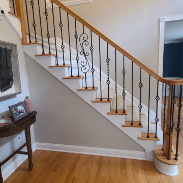 Baluster Replacement with metal