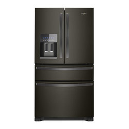 Whirlpool&reg; 36-Inch Wide French Door Refrigerator - 25 cu. ft. - Refrigerators
