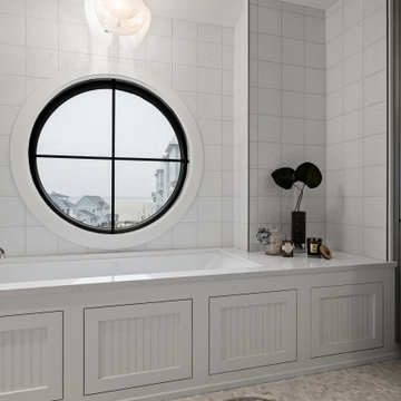 2023 Spring Parade of Homes- Great White Eclectic Cottage