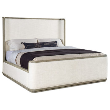 Linville Falls Boones Queen Upholstered Shelter Bed