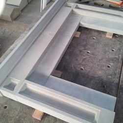 Indiana Limestone Fireplace - Indoor Fireplaces