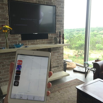 Modern Country Home Automation in Austin