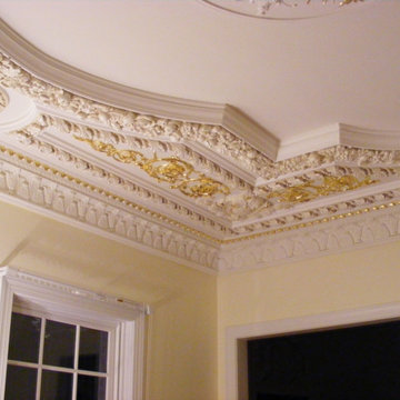 Gilded Crown Moulding