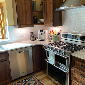 Walnut Refaced Kitchen