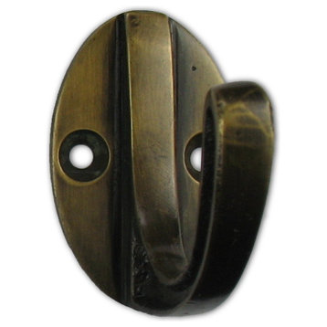 Oval Back Carved-Side Hook