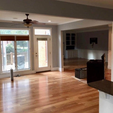 Ameer kitchen and living area removal load bearing wall