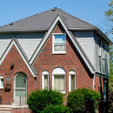 Metal Roofing - Oxford Metal Shingle in Shake Gray House 7