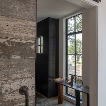 White Paint Reclaimed Wood Residential