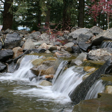 Pleasant Hill Waterfall and Koi Pond