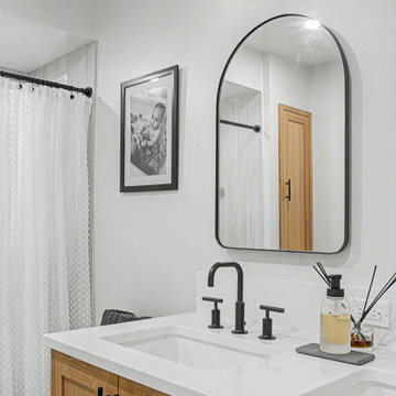 Southwest Portland Basement and Bathroom Remodel