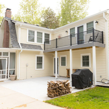 Two-Story Addition with Martini Deck