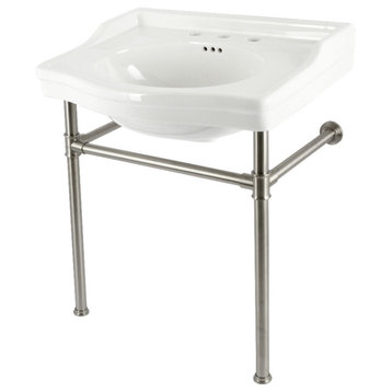 VPB33088ST 30" Console Sink with Stainless Steel Legs