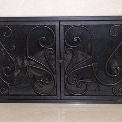 Annette Firescreen Inset - Fireplace Screens