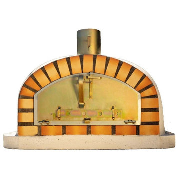 Outdoor Wood Fired Brick Countertop Pizza Oven