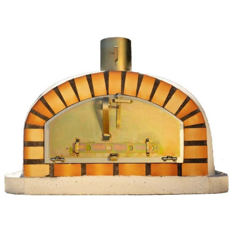 Outdoor Wood Fired Brick Countertop Pizza Oven