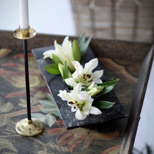 Idee per un piccolo soggiorno etnico aperto