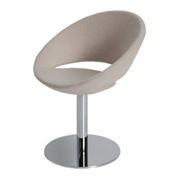 Crescent Round Chair - Armchairs And Accent Chairs