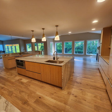Wide Plank Hickory Flooring – Character Grade | Town & Country Remodel