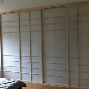 Kleiderschrankfront aus Shoji-Schiebetüren - Shoji cabinet sliding door