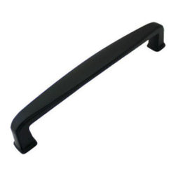 Cosmas - Cosmas 4392-128FB Flat Black 5&rdquo; CTC Cabinet Pull - Cabinet And Drawer Handle Pulls