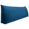 Bed Headboard Wedge Reading Pillow Daybed Backrest Support Positioning Cushion, 71x20x8