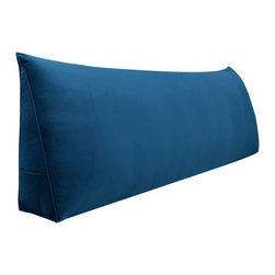 WOWMAX - Bed Headboard Wedge Reading Pillow Daybed Backrest Support Positioning Cushion, 71x20x8 - Bed Pillows