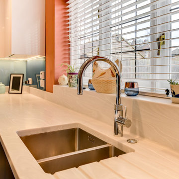 Contemporary German Kitchen in Barns Green, West Sussex