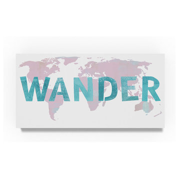 "Wander Map" by Summer Tali Hilty, Canvas Art