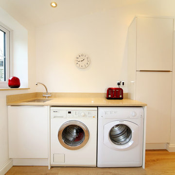 Haddington Gloss White Kitchen Design & Fitted in Wilmslow, Cheshire