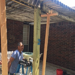 Pergola Posts Repairs - Pergolas