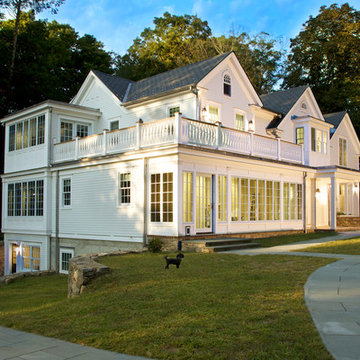 Merwins Lane, Fairfield, CT Historic Farmhouse Restoration and Additions