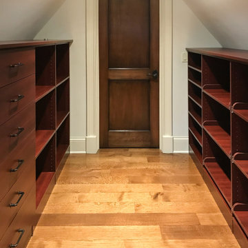 Attic Walk-In Closet