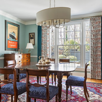 Traditional Living and Dining Rooms