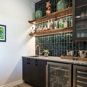 Wet Bar and Basement Remodel