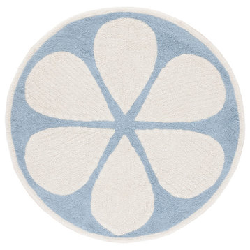 Safavieh Vermont Collection Vrm478a Ivory/Light Blue Rug