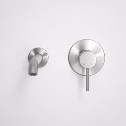 Lusso Luxe Series Wall Mounted Bath Mixer Tap Valve & Spout Brushed Stainless - Products