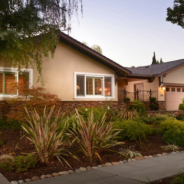 Bay Area full house renovation craftsman / Mediterranean  Los Gatos project