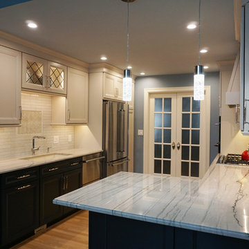 Transitional mix kitchen