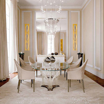 Selling: Flambe Table, Stella Suspension Lamp, Casanova Sideboard, Terra Lamp