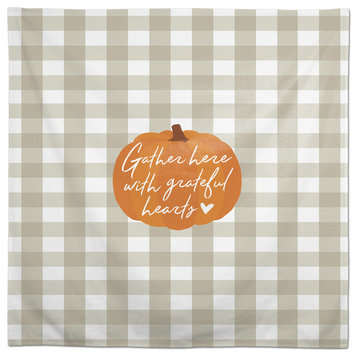 Gather Here With Grateful Hearts Tablecloth