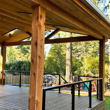 Carlson Project - Deck, Railing & Covered Outdoor Structure in Portland - 2024