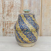Vintage Ceramic Moroccan Vase W/Lid