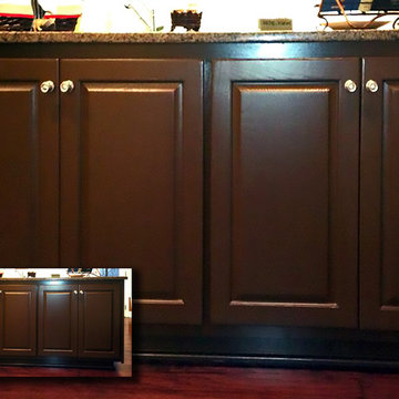 Kitchen Remodel Featuring Painted Cabinets