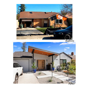 Entryway design, Palo Alto