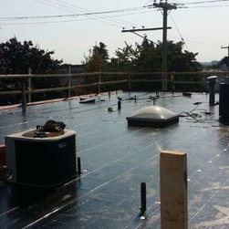 Flat Roof - Commercial Project - Roofing And Gutters