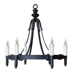 CH-179 Hand Forged Iron Chandelier Designs - Chandeliers