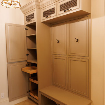 Custom Entryway Drop Zone Nook