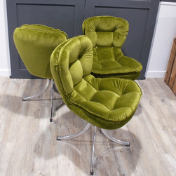 r&eacute;novation de chaises ann&eacute;es 70 - Dining Chairs