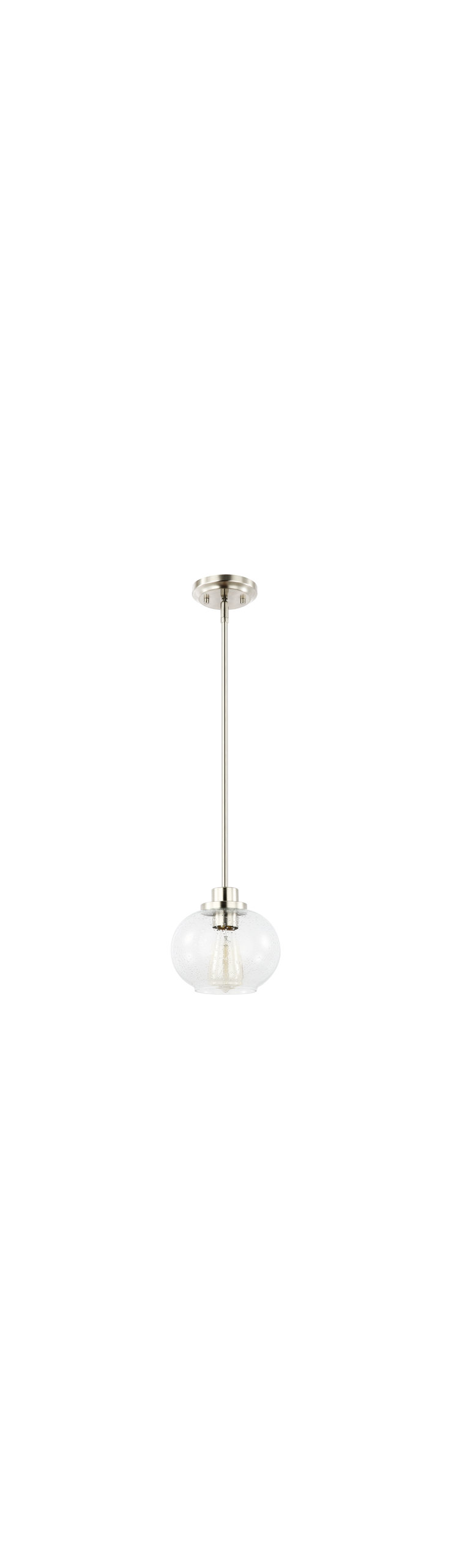Comstock Seeded Glass Pendant Light