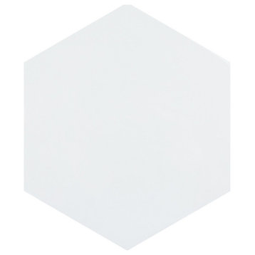 Hexatile Glossy Blanco Porcelain Wall Tile